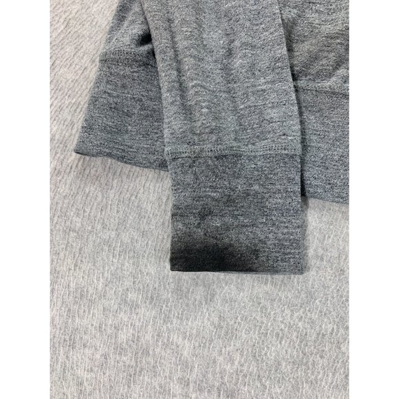 Nike Just Do It Cotton Blend Light Weight Hoodie Pullover (Women's Medium) Gray - Picture 3 of 14